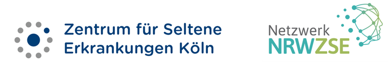 Logo Zebtrum für seltene Erkrankungen Köln / Netzwerk NRWZSE
